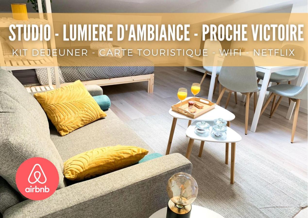 Апартаменти Studio Avec Lumiere D'Ambiance - Proche Victoire Бордо Екстер'єр фото